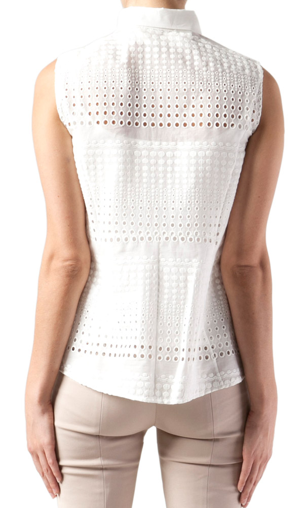 eyelet blouse View 3